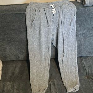 Gray linksoul sweatpants size medium